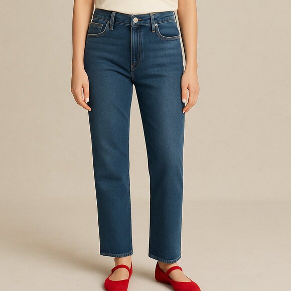 FRAME Le Slouch Straight Leg Jeans - Picture 1 of 9